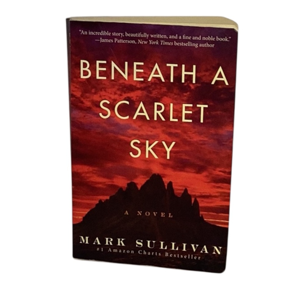 💚 Beneath a Scarlet Sky Book by Mark Sullivan